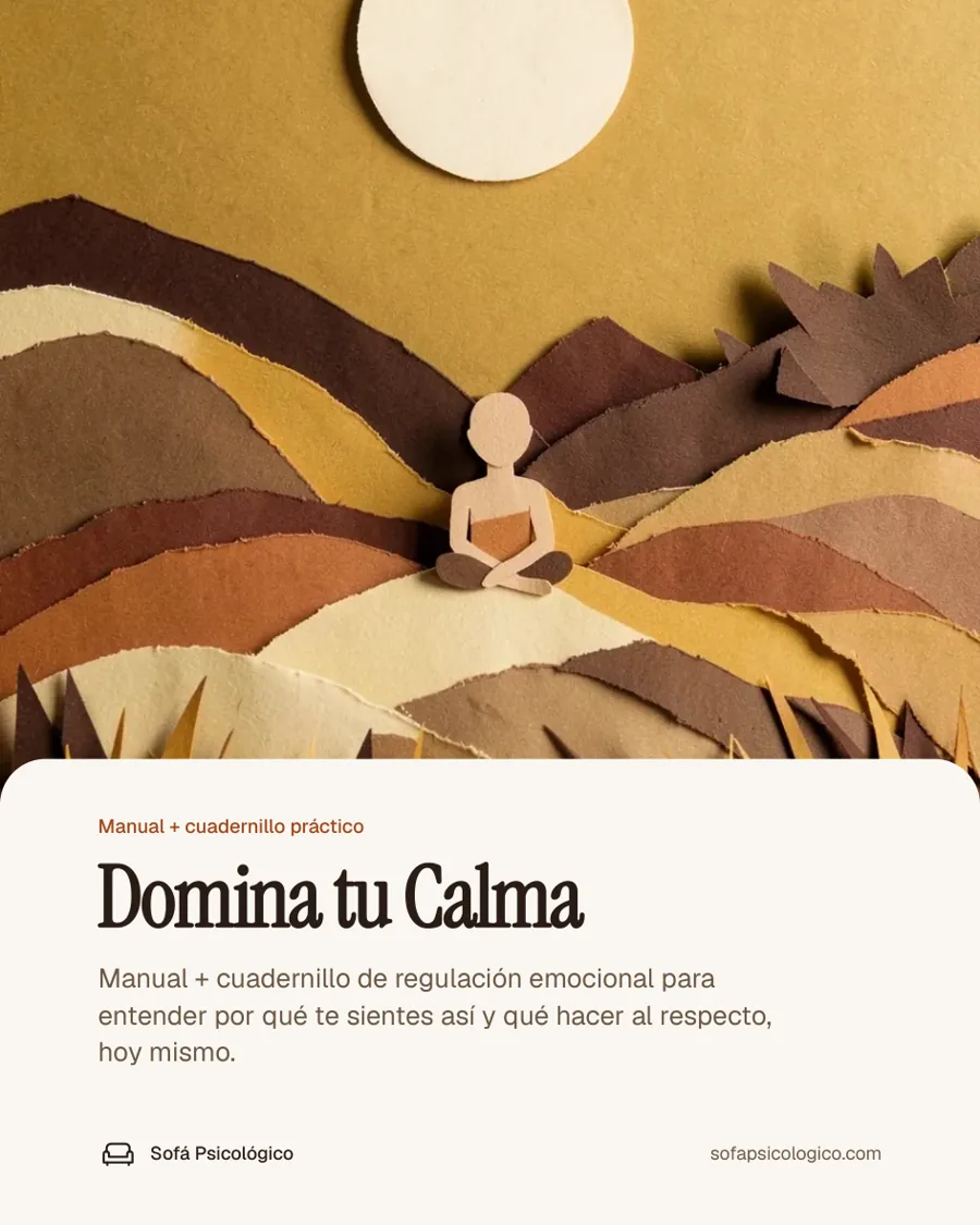 Portada del manual Domina tu Calma